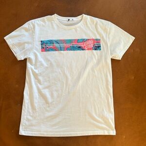 Santa Cruz White t-shirt
